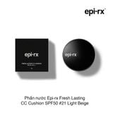 Phấn nước Epi-rx Fresh Lasting CC Cushion SPF50 #21 Light Beige 15g