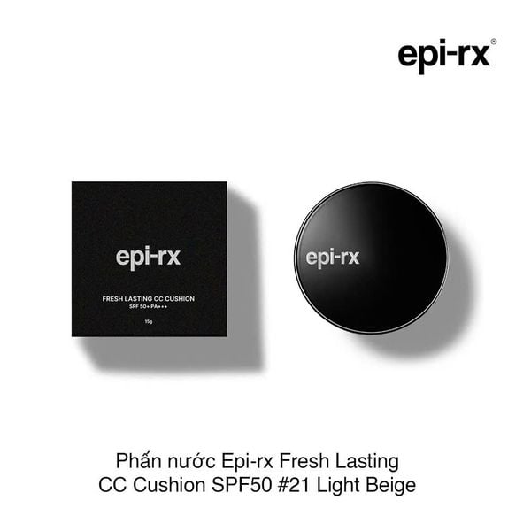 Phấn nước Epi-rx Fresh Lasting CC Cushion SPF50 #21 Light Beige 15g