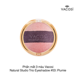 Phấn mắt 3 màu Vacosi Natural Studio Trio Eyeshadow