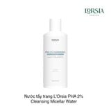 Nước tẩy trang L'Orsia PHA 2% Cleansing Micellar Water 400ml