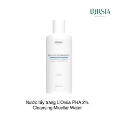 Nước tẩy trang L'Orsia PHA 2% Cleansing Micellar Water 400ml