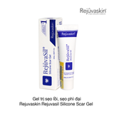 Gel trị sẹo lồi, sẹo phì đại Rejuvaskin Rejuvasil Silicone Scar Gel