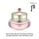 KEM DƯỠNG CẤP ẨM THE HISTORY OF WHOO GONGJINHYANG:SOO VITAL HYDRATING CREAM