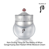 KEM DƯỠNG TRẮNG DA THE HISTORY OF WHOO GONGJINHYANG SEOL RADIANT WHITE MOISTURE CREAM