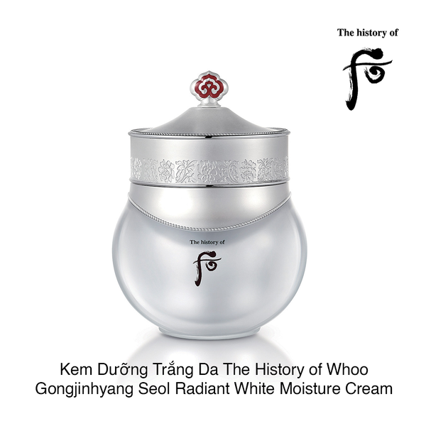 KEM DƯỠNG TRẮNG DA THE HISTORY OF WHOO GONGJINHYANG SEOL RADIANT WHITE MOISTURE CREAM