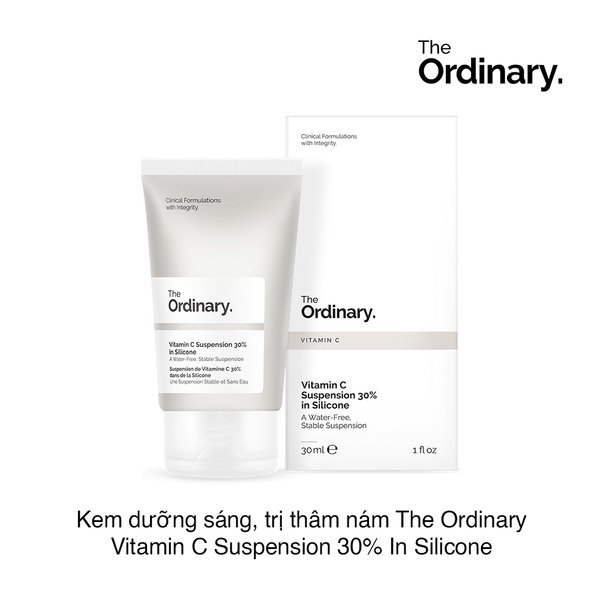 KEM DƯỠNG SÁNG, TRỊ THÂM NÁM DA THE ORDINARY VITAMIN C SUSPENSION 30% IN SILICONE