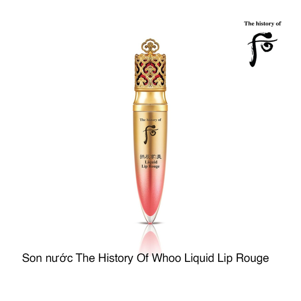 Son nước The History Of Whoo Liquid Lip Rouge #25 Coral (Cam san hô)