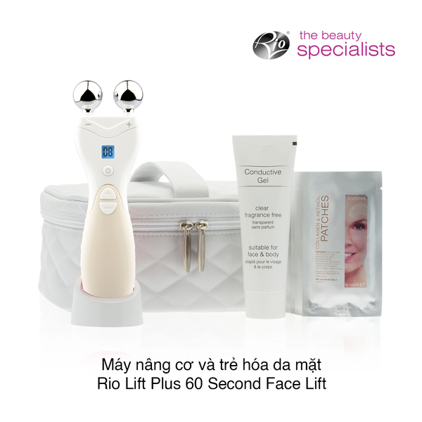 MÁY NÂNG CƠ VÀ TRẺ HÓA DA RIO LIFT PLUS 60 SECOND FACE LIFT RIO FALI6