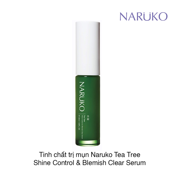TINH CHẤT TRỊ MỤN NARUKO TEA TREE SHINE CONTROL & BLEMISH CLEAR SERUM