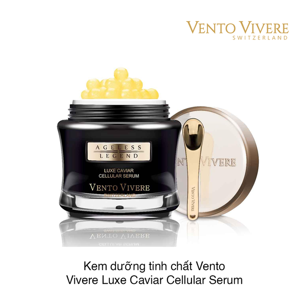 KEM DƯỠNG TINH CHẤT VENTO VIVERE LUXE CAVIAR CELLULAR SERUM