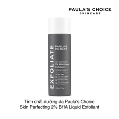 Dung Dịch Tái Tạo Tẩy Da Chết & Mụn Ẩn Paula’s Choice Skin Perfecting 2% BHA Liquid Exfoliant