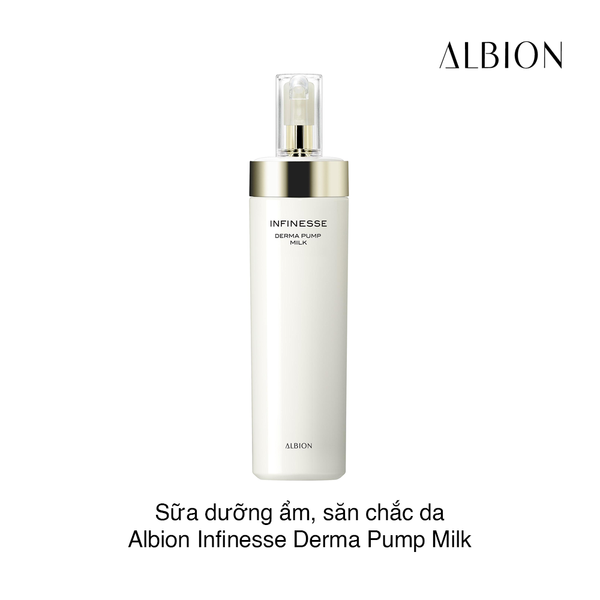 SỮA DƯỠNG ẨM, SĂN CHẮC DA ALBION INFINESSE DERMA PUMP MILK