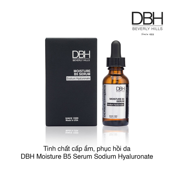 TINH CHẤT CẤP ẨM, PHỤC HỒI DA DBH MOISTURE B5 SERUM SODIUM HYALURONATE