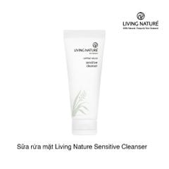 Sữa rửa mặt Living Nature Sensitive Cleanser (dành cho da nhạy cảm/khô/dịu da)