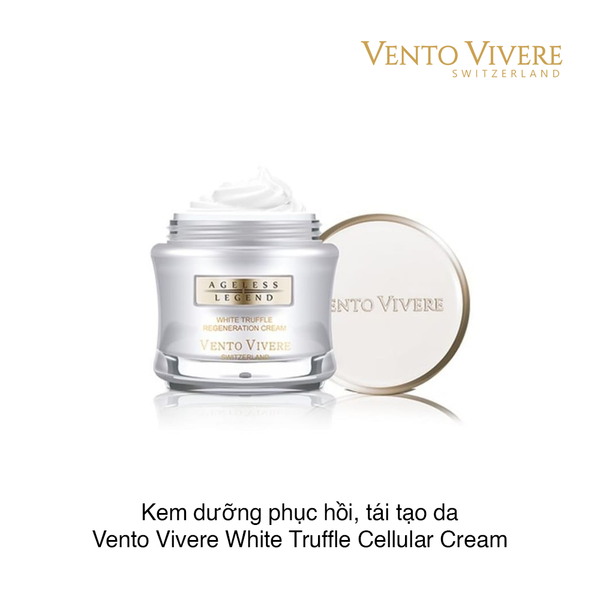 KEM DƯỠNG PHỤC HỒI, TÁI TẠO DA VENTO VIVERE WHITE TRUFFLE CELLULAR CREAM