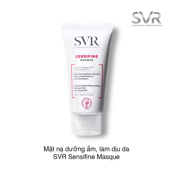 MẶT NẠ DƯỠNG ẨM, LÀM DỊU DA SVR SENSIFINE MASQUE