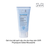 GEL RỬA MẶT SẠCH SÂU CHO DA NHẠY CẢM SVR PHYSIOPURE GELEE MOUSSANTE CLEANSING FOAMING GEL