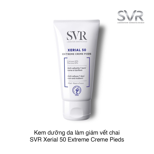 KEM DƯỠNG GIẢM VẾT CHAI TAY CHÂN VÀ KHUỶU TAY SVR XERIAL 50 EXTREME CREME PIEDS