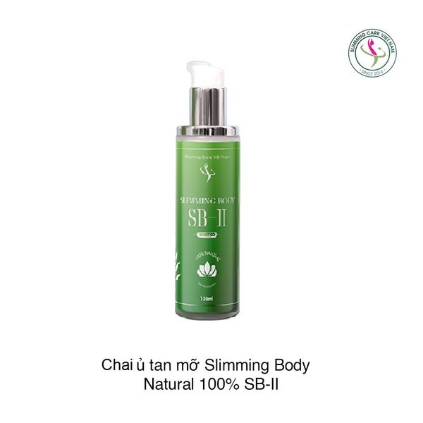 Dầu ủ tan mỡ Slimming Body SB-II Limited 100% Natural Oil 120ml (Hộp)