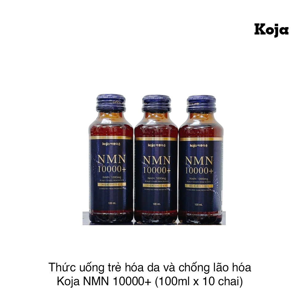 Thức uống trẻ hóa da và chống lão hóa Koja NMN 10000
