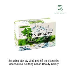 Bột uống cần tây vị cà phê hỗ trợ giảm cân, đào thải mỡ nội tạng Green Beauty Celery (30 gói)
