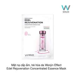 Mặt nạ cấp ẩm, trẻ hóa da Wonjin Effect Edel Rejuvenation Concentrated Essence Mask (10 miếng + tặng SRM 80ml)