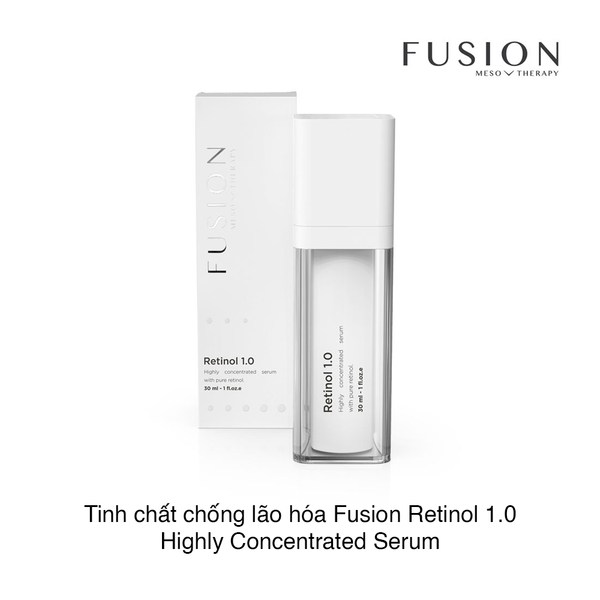 Tinh chất chống lão hóa Fusion Retinol 1.0 Highly Concentrated Serum With Pure Retinol