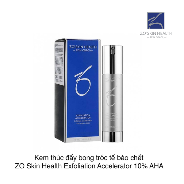 Kem thúc đẩy bong tróc tế bào chết ZO Skin Health Exfoliation Accelerator 10% AHA 50ml