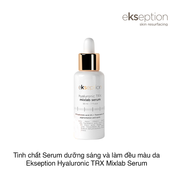 Tinh chất dưỡng sáng và đều màu da Ekseption Hyaluronic TRX Mixlab Serum 50ml (Hộp)