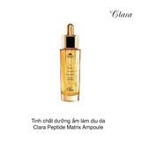 Tinh chất dưỡng ẩm làm dịu da Clara Peptide Matrix Ampoule 50ml (Hộp)