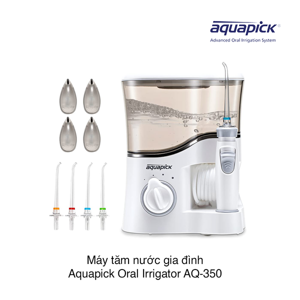 Máy tăm nước gia đình Aquapick Oral Irrigator AQ-350 (Hộp)