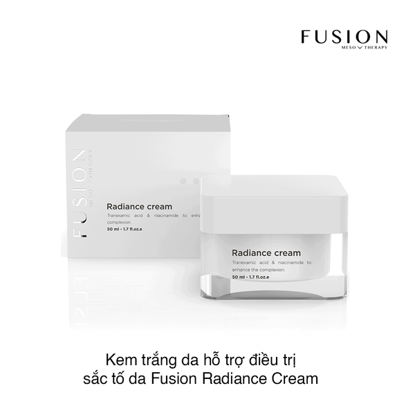 Kem Trị Nám Trắng Sáng Da Fusion Radiance Cream 50ml (Hộp)