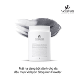 Mặt nạ dạng bột dành cho da dầu mụn Volayon Stoquiren Powder 500g (xám) (Hũ)