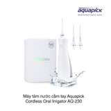 Máy tăm nước cầm tay Aquapick Cordless Oral Irrigator AQ-230 (Hộp)