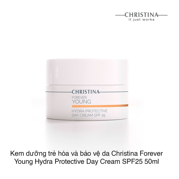 Kem dưỡng trẻ hóa và bảo vệ da ban ngày Christina Forever Young Hydra Protective Day Cream SPF25 50ml