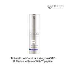 Tinh chất trẻ hóa và làm sáng da ASAP R Radiance Serum With Tripeptide 30ml