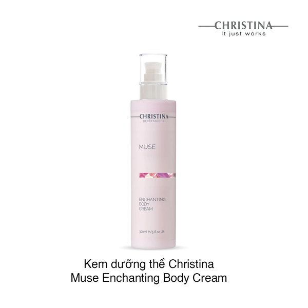 Kem dưỡng thể Christina Muse Enchanting Body Cream 300ml