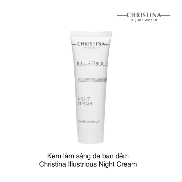 Kem làm sáng da ban đêm Christina Illustrious Night Cream 50ml