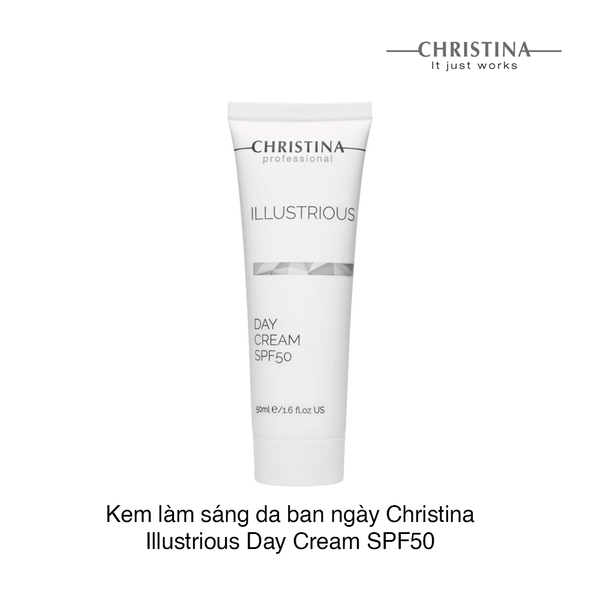 Kem làm sáng da ban ngày Christina Illustrious Day Cream SPF50 50ml