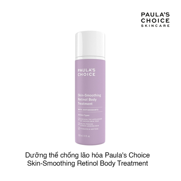 Dưỡng thể chống lão hóa Paula's Choice Skin-Smoothing Retinol Body Treatment 118ml (Chai)