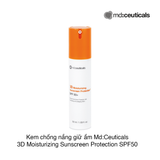 Kem chống nắng giữ ẩm Md:Ceuticals 3D Moisturizing Sunscreen Protection SPF50 50ml (Hộp)