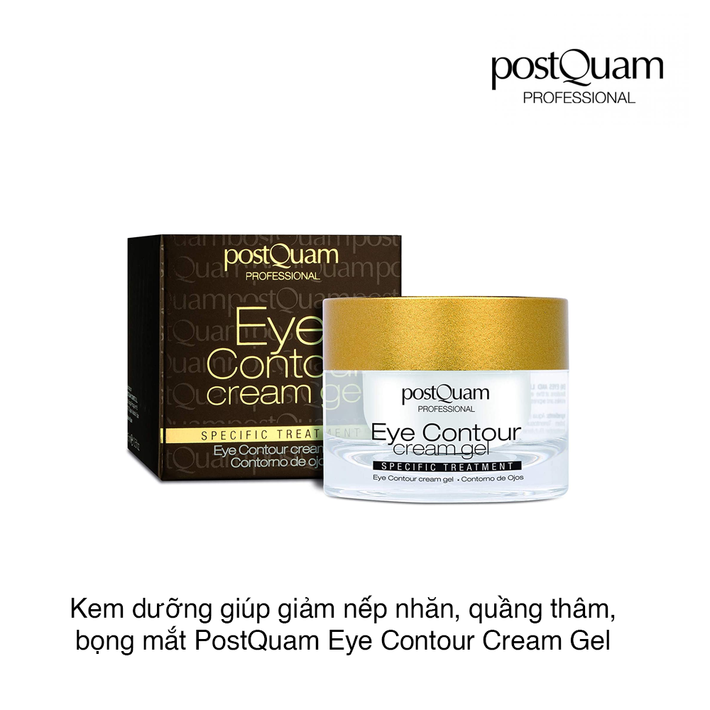 Kem dưỡng giúp giảm nếp nhăn, quầng thâm, bọng mắt PostQuam Eye Contou