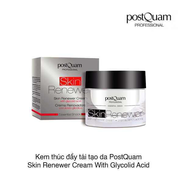 Kem thúc đẩy tái tạo da PostQuam Skin Renewer Cream With Glycolid Acid 50ml (Hộp)