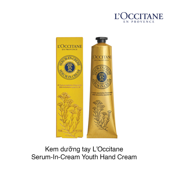 Kem dưỡng tay L'Occitane Serum-In-Cream Youth Hand Cream