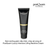 Kem dưỡng giúp giảm nếp nhăn và chảy xệ vùng cổ PostQuam Luxury Gold Intensive Lifting Neckline Cream 150ml (Tuýp)