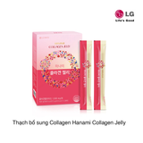 Thạch bổ sung Collagen Hanami Collagen Jelly (15g x 28 gói) (Hộp)