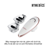 Máy masage hút chân không làm mịn da, giảm mỡ dưới da, điều trị da sần sùi vỏ cam Homedics Smoothee CELL-500-EU (Hộp)