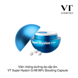 Viên nhộng dưỡng da cấp ẩm VT Super Hyalon G:H8 99% Boosting Capsule (30 viên) (Hộp)