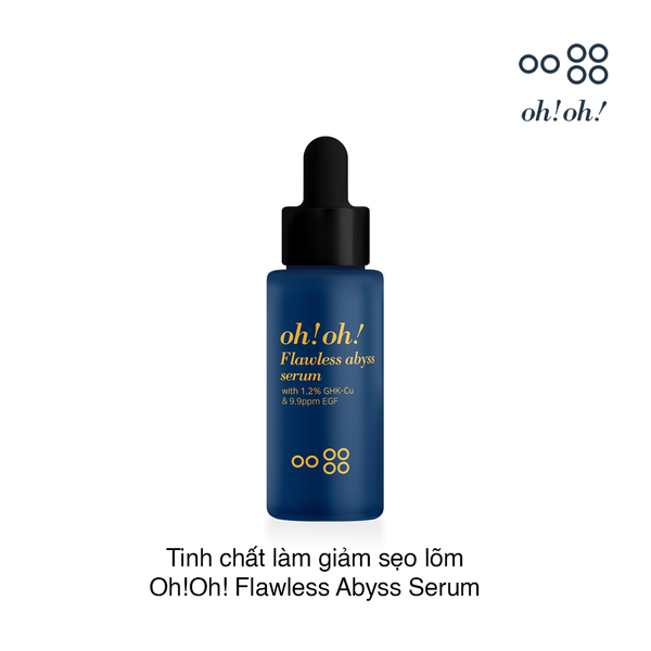 Tinh chất làm giảm sẹo lõm Oh!Oh! Flawless Abyss Serum 15g