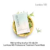 Mặt nạ trắng da phục hồi cấp ẩm Lumiluxe MD Professional Treatment Facial Mask 25ml (Miếng)